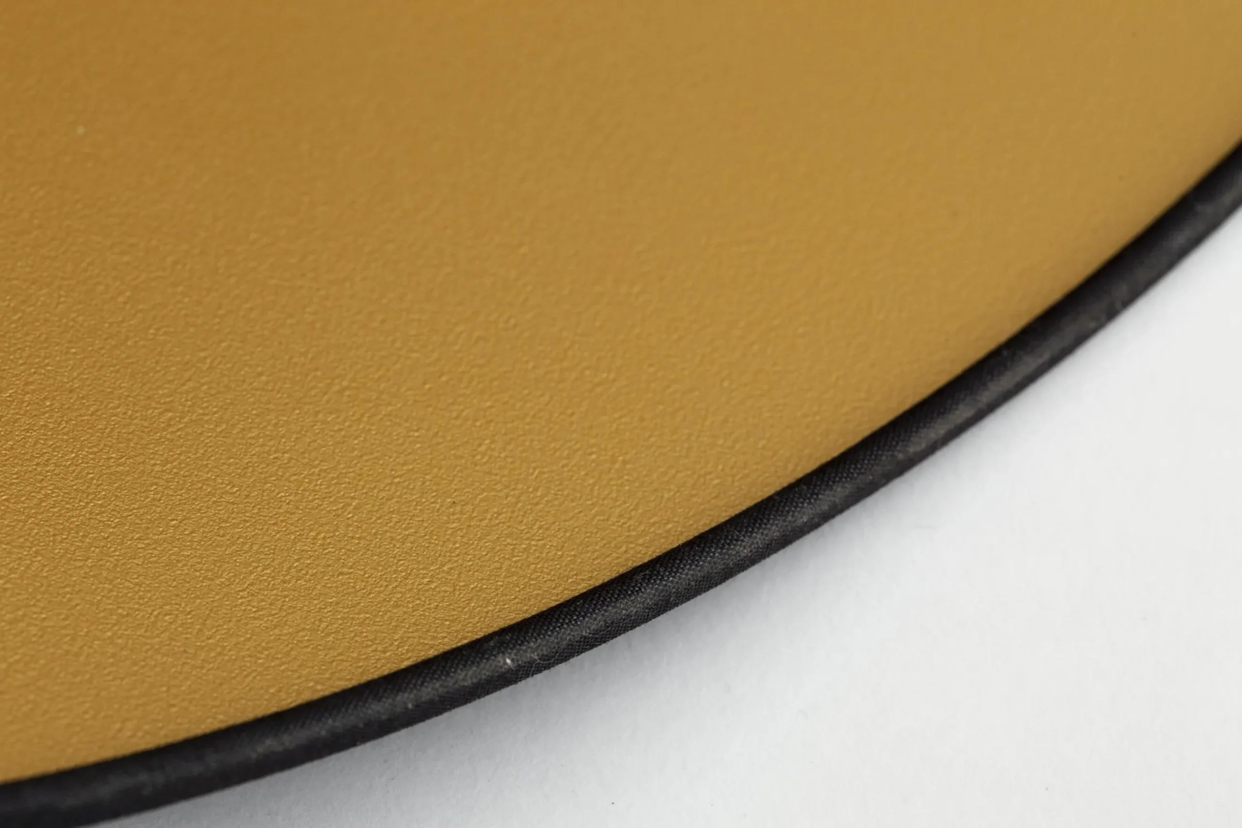 Oval, Lampshade, Black And Gold, Oval, 30 Cm
