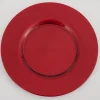 Pacelle, Plate, Glass, Red