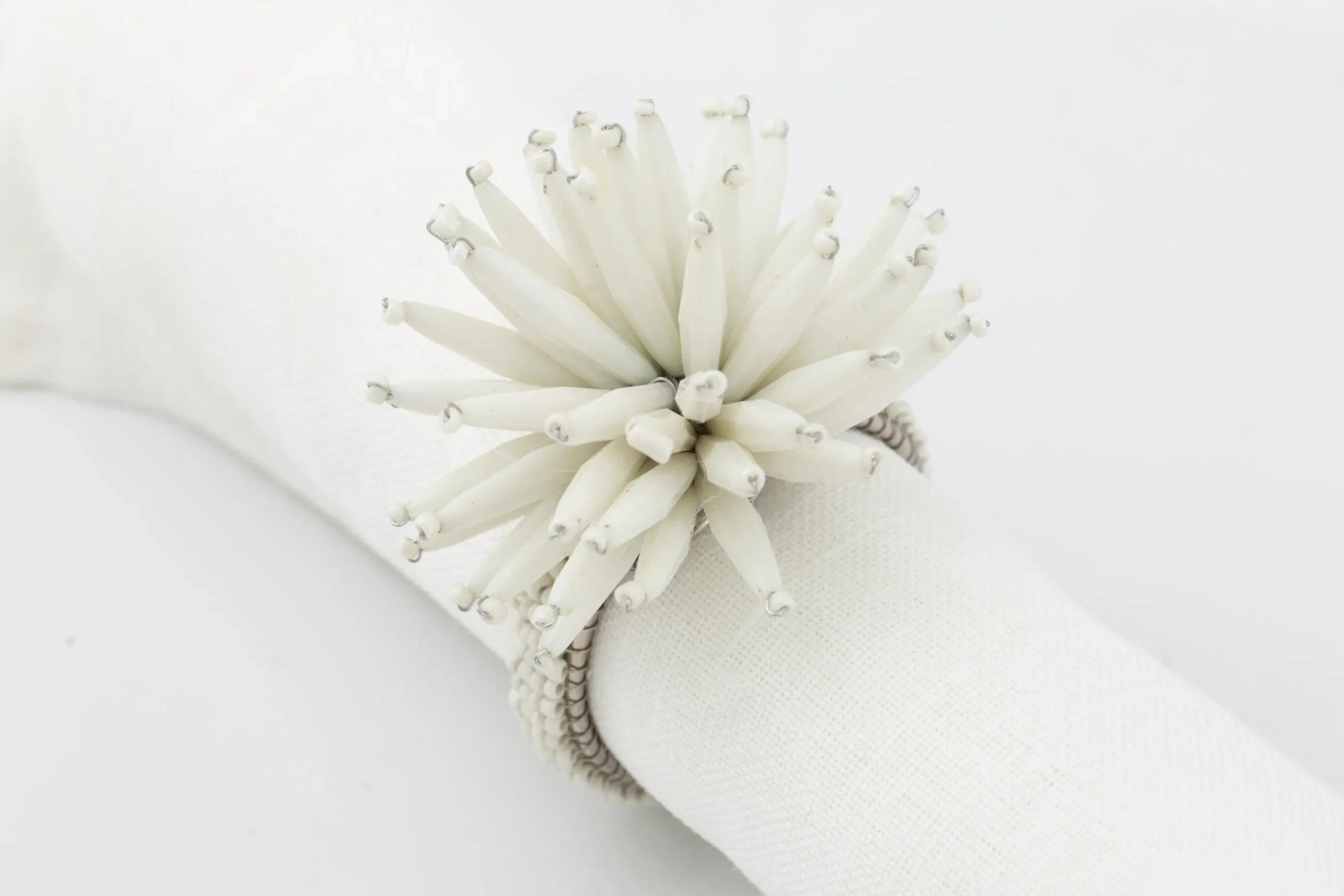 Parton, Napkin Ring, Beads