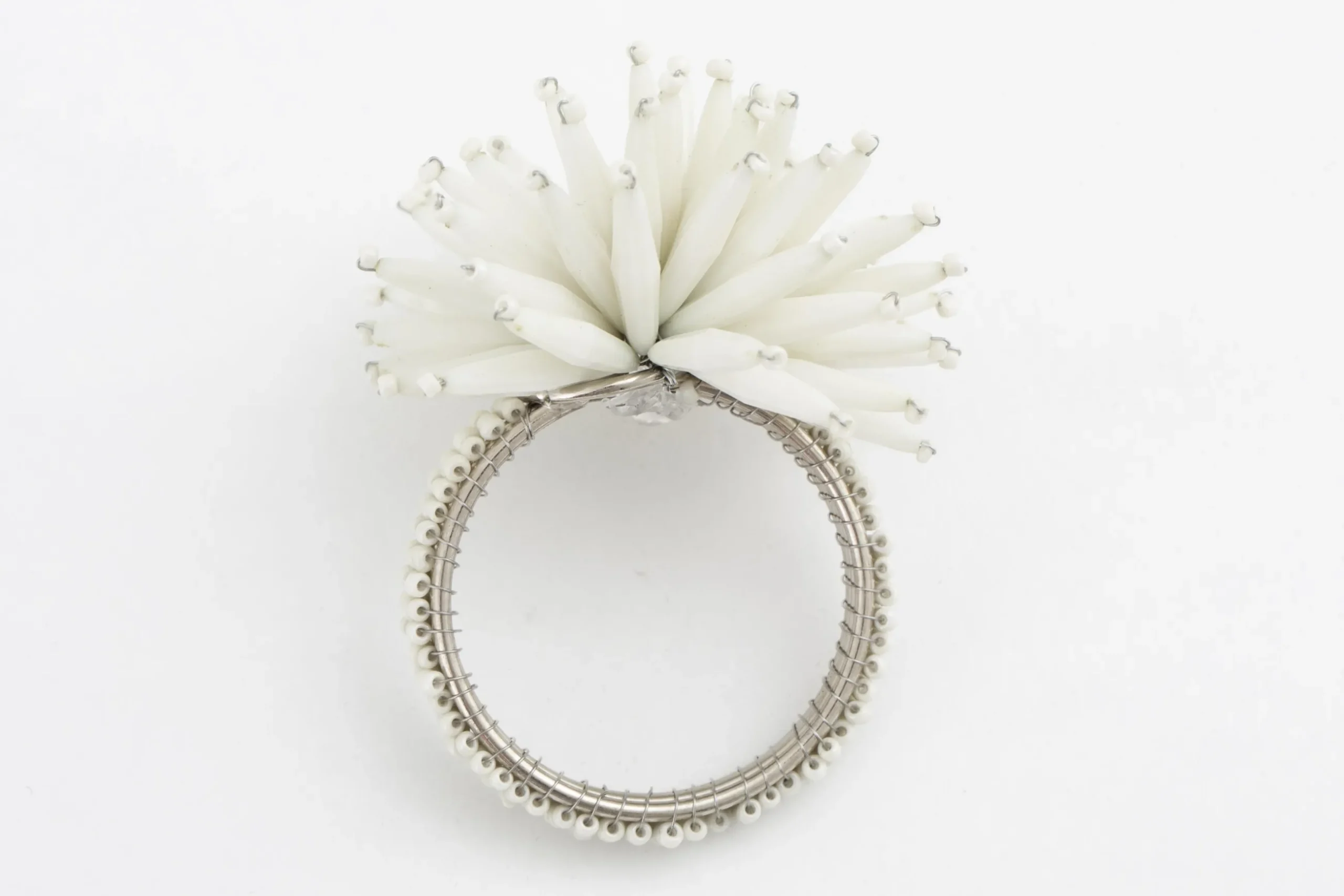 Parton, Napkin Ring, Beads