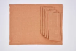 Phills, Placemat, Toasted Nut, Set Of 6