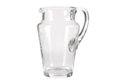 Praag, Pitcher, Mouth-Blown Glass, Engraved, 1,5 L