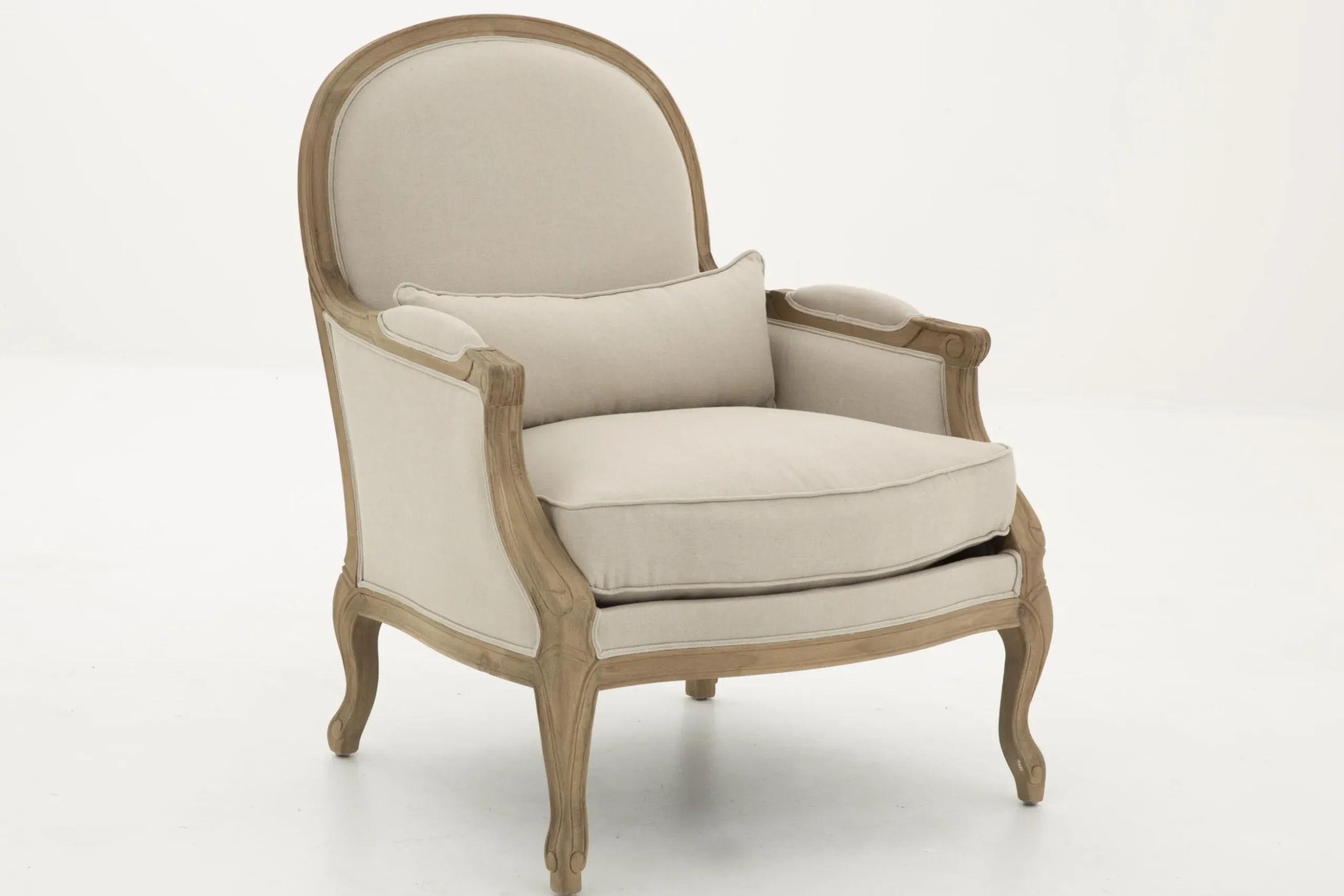 Ranomi, Armchair, Natural Linen
