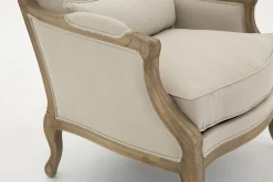 Ranomi, Armchair, Natural Linen