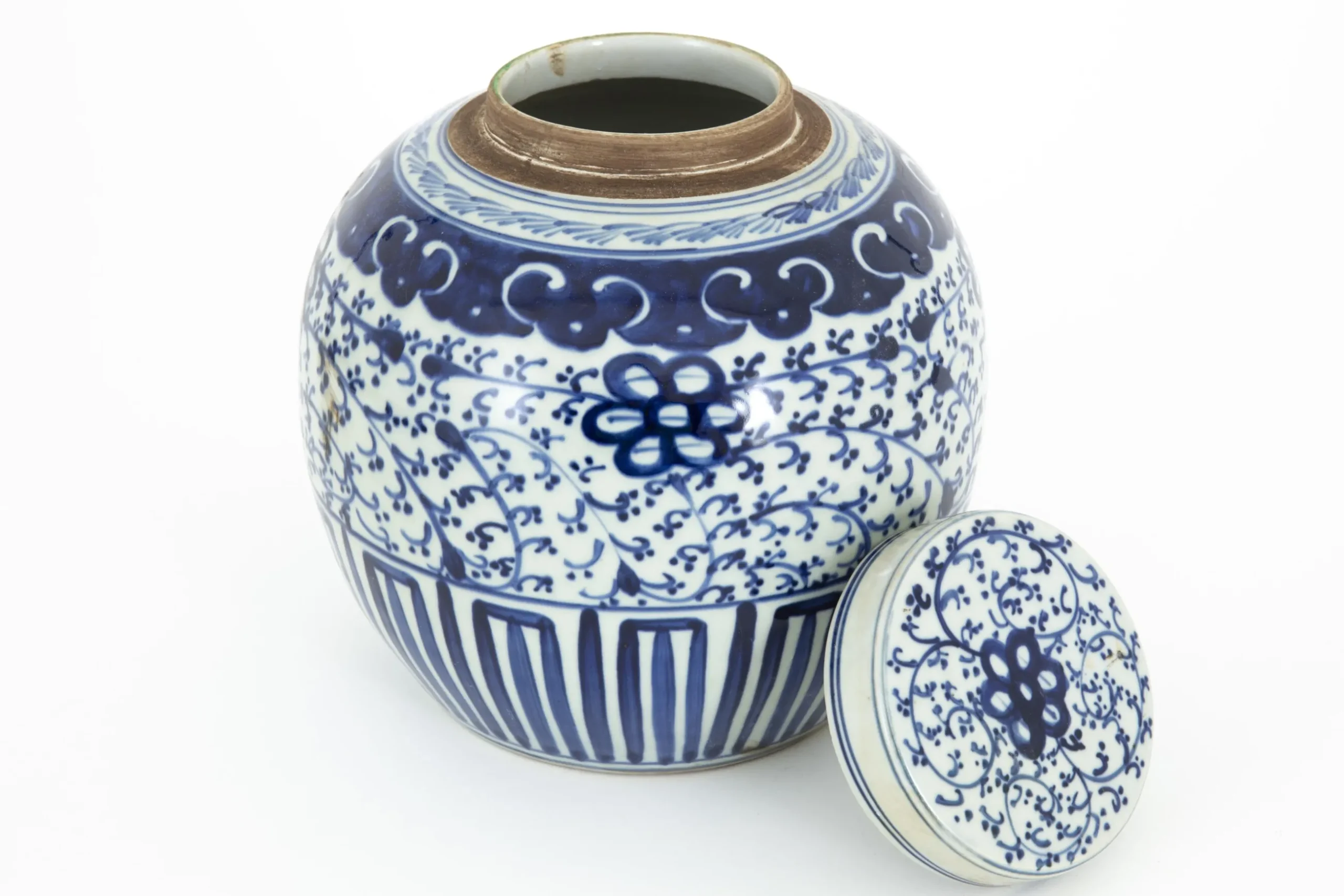 Redding, Potiche, Blue/White