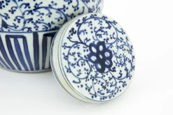 Redding, Potiche, Blue/White
