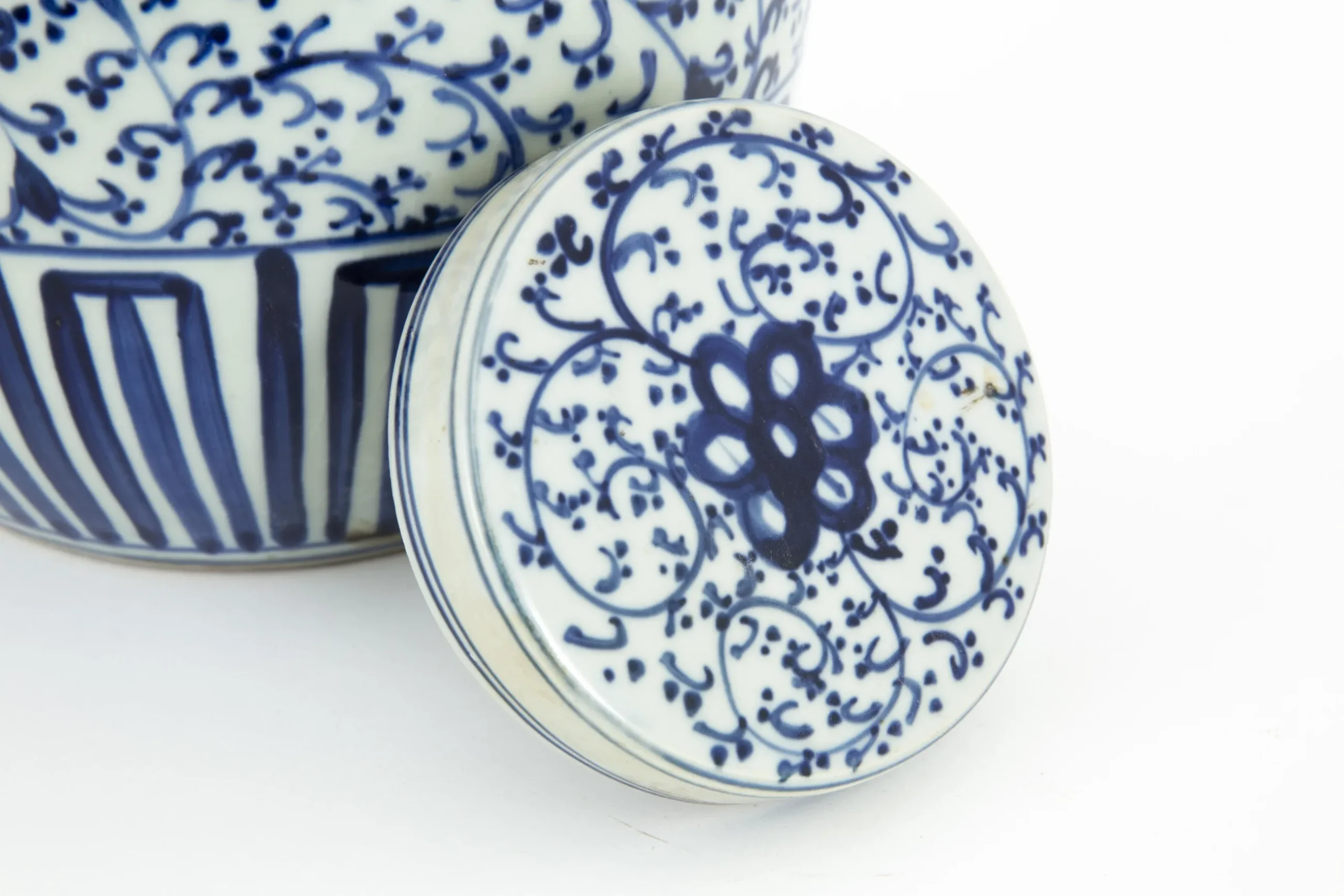 Redding, Potiche, Blue/White