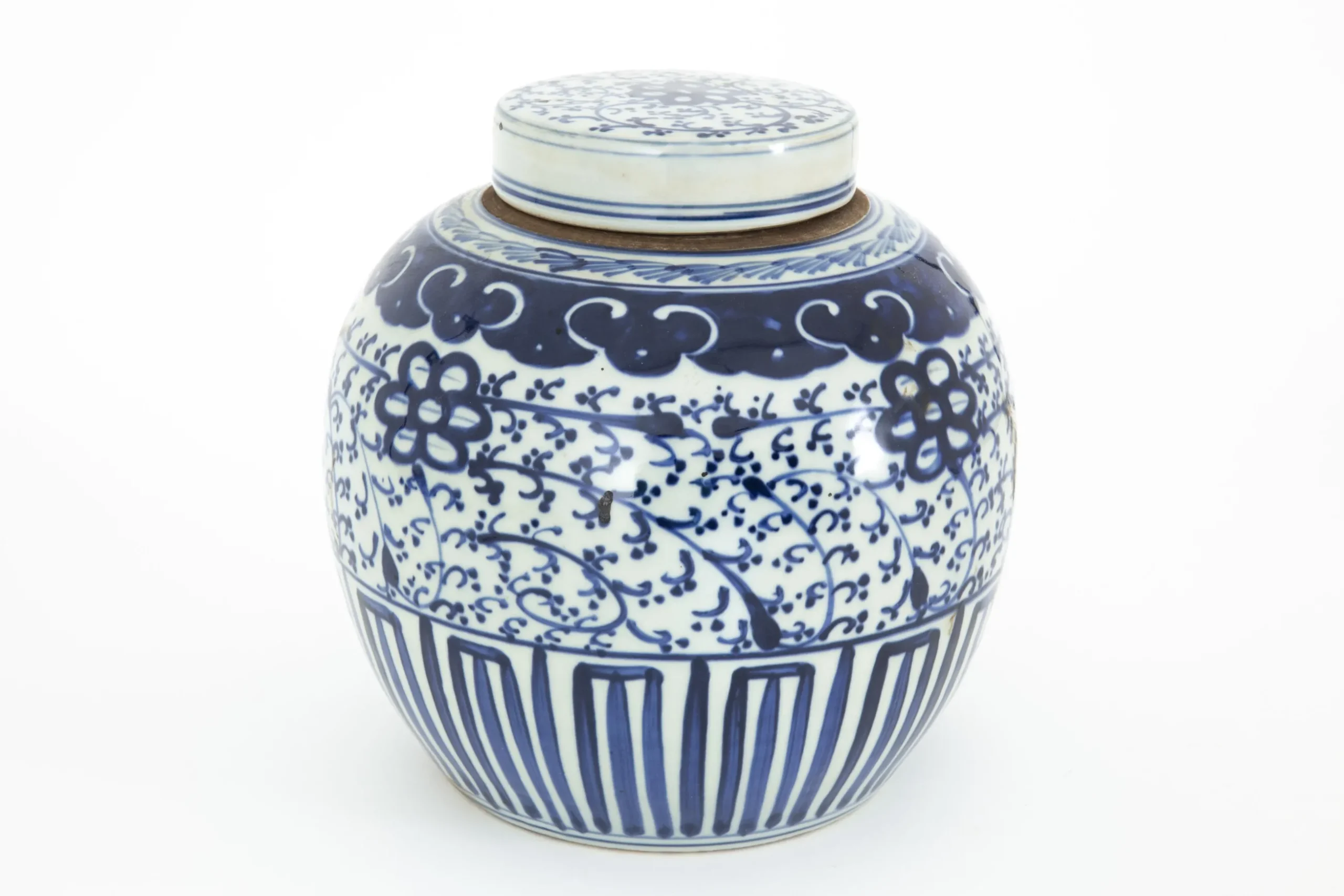 Redding, Potiche, Blue/White