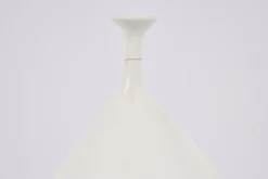 Regina, Vase, Ceramic, White, Model 3