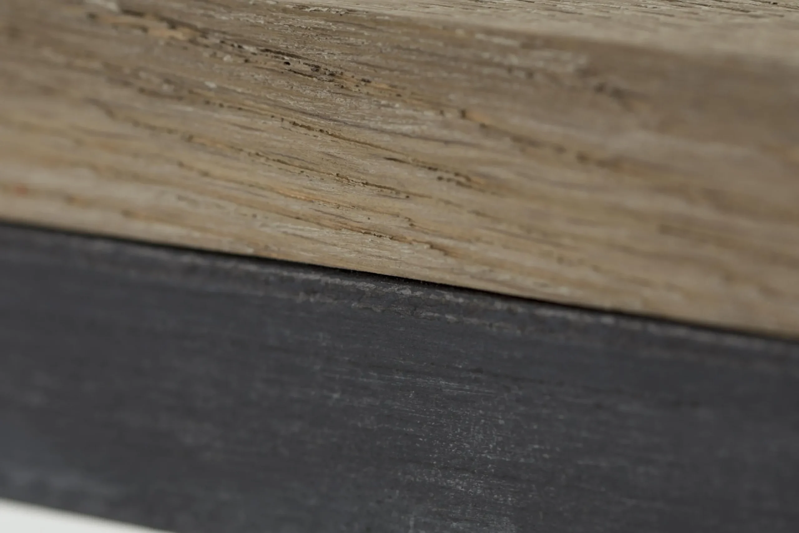 Renders, Bistro Table, Weathered Oak And Iron, 80 Cm