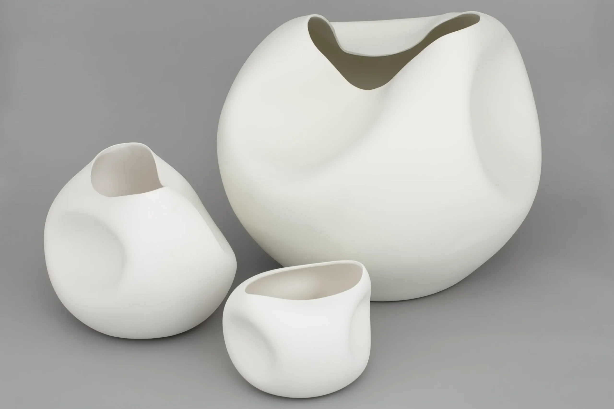 Reynolds, Vase, Ceramic, White, Model 1