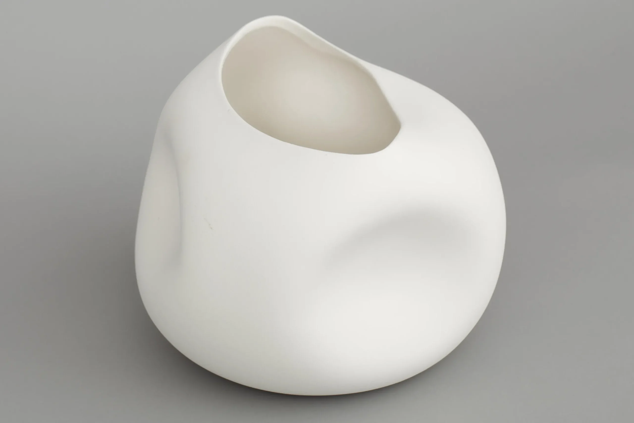 Reynolds, Vase, Ceramic, White, Model 4
