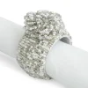 Rioja, Napkin Ring, Beads, Silver