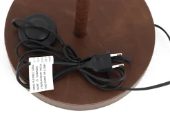 Roland, Floor Lamp, Leather
