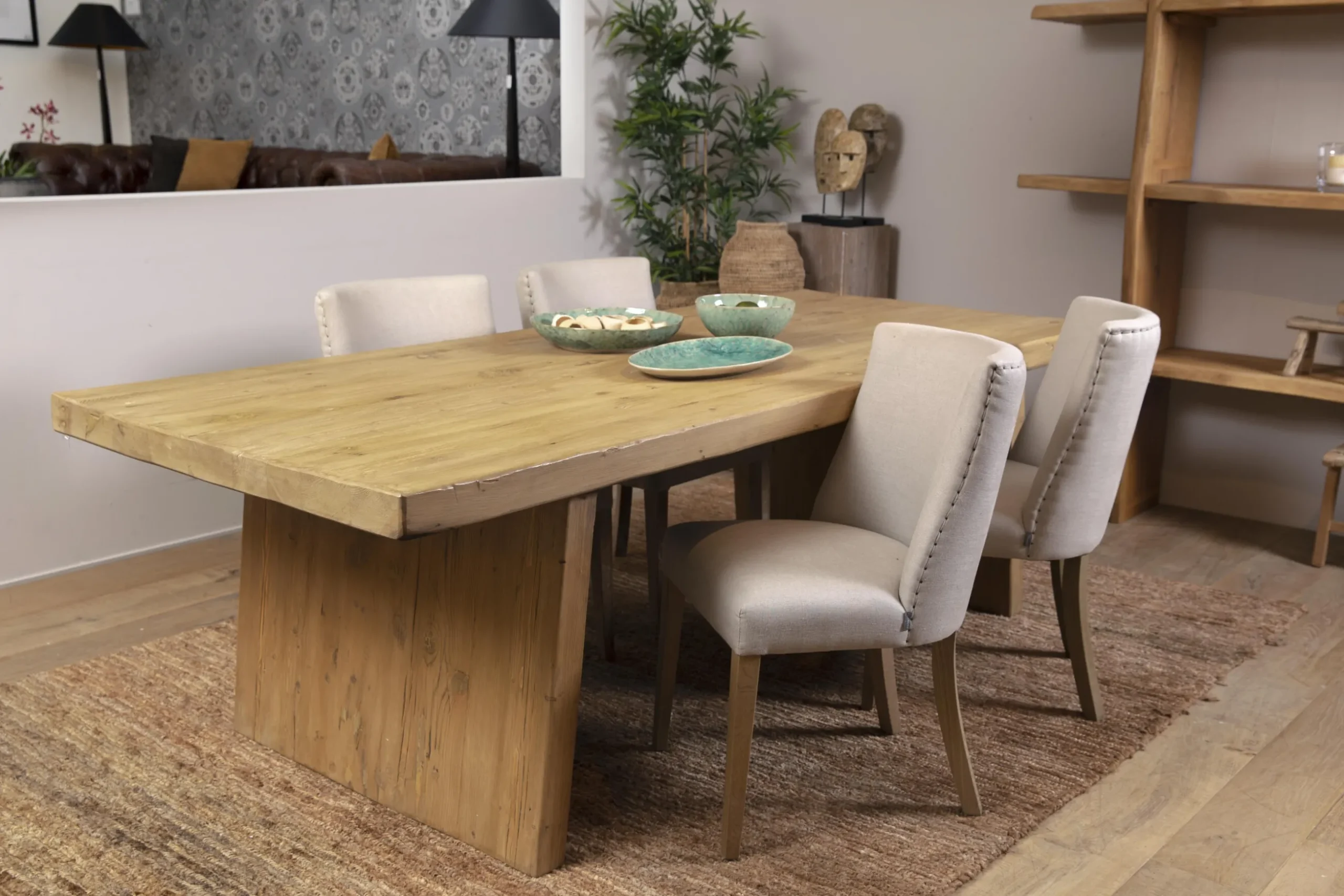 Saito, Dining Table, Old Elm