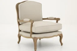Sally, Armchair, Natural Linen