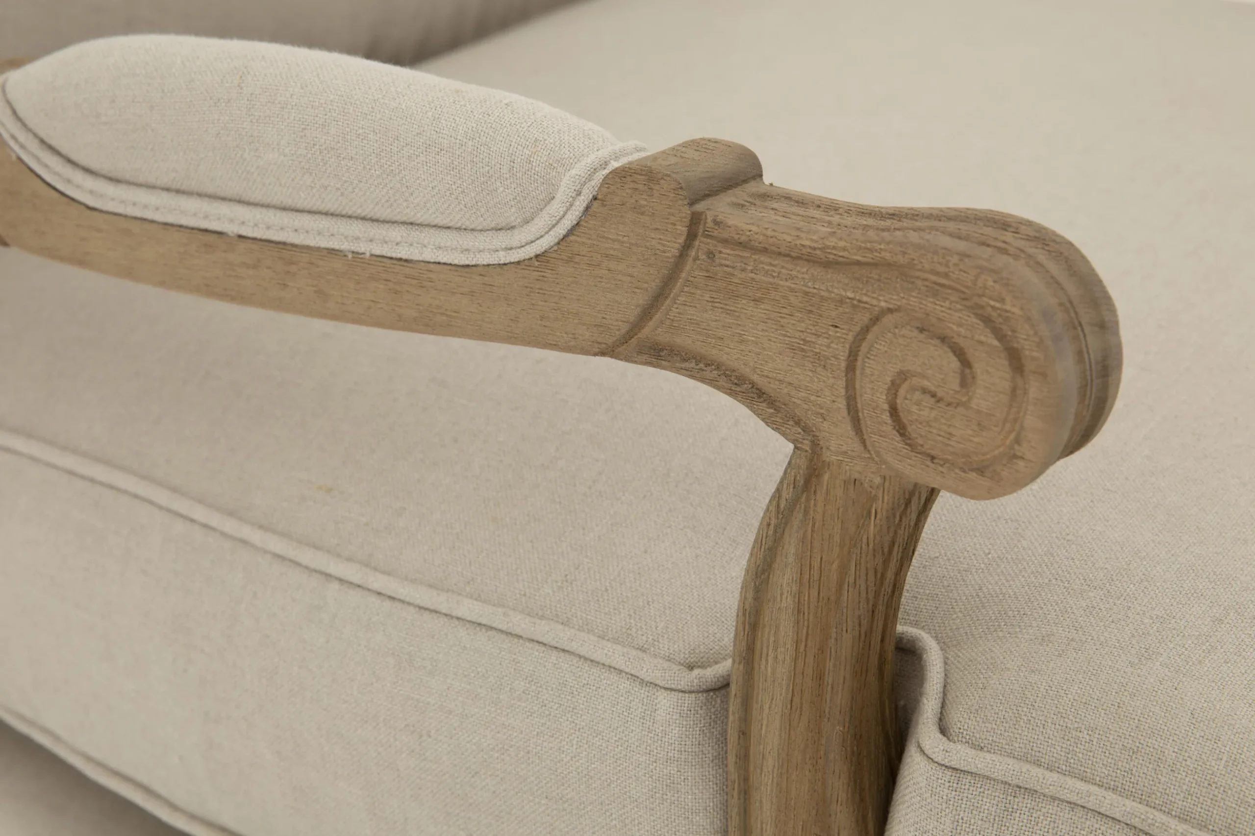 Sally, Armchair, Natural Linen