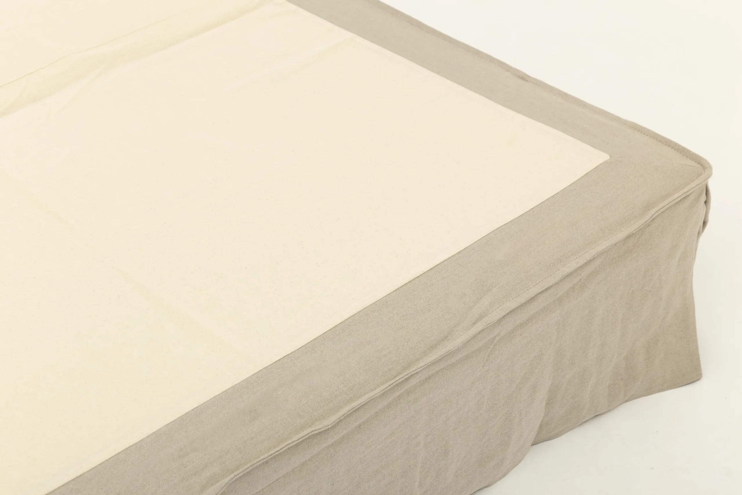 Sandrine, Double Bed, With Headboard, Cover, 160Cm