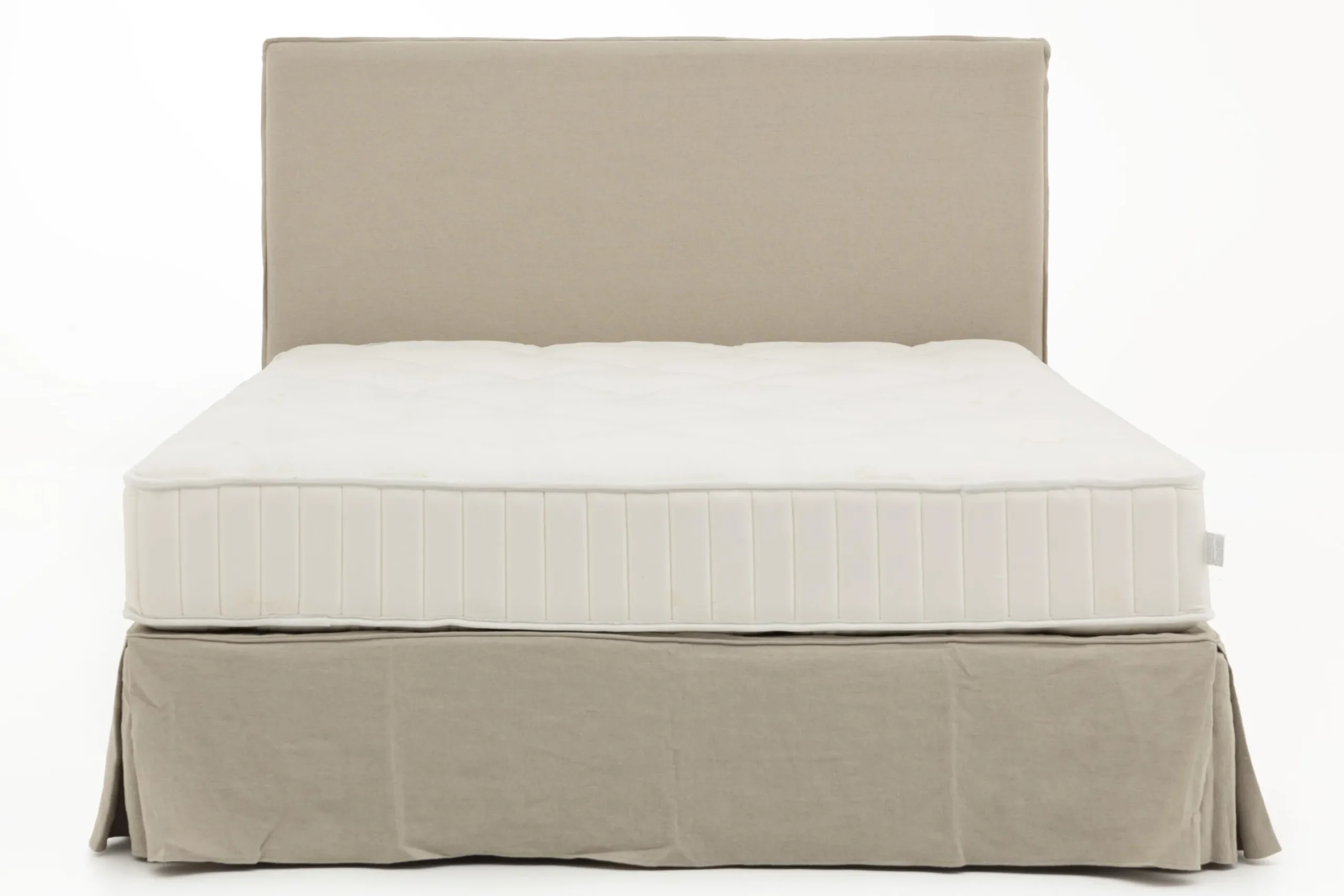 Sandrine, Double Bed, With Headboard, Cover, 180Cm