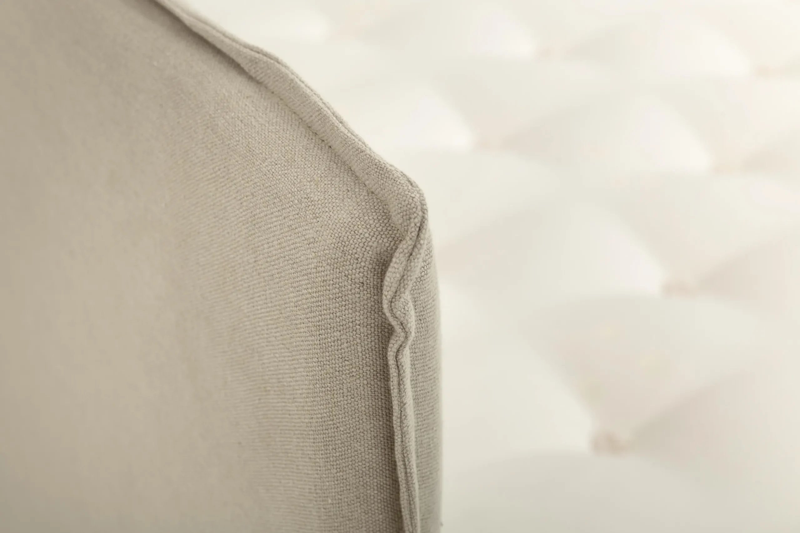 Sandrine, Double Bed, With Headboard, Cover, 180Cm