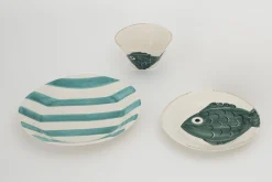 Sangha, Plate, 28Cm, Stripes