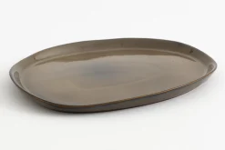 Shape, Plate, Khaki, 28,5Cm