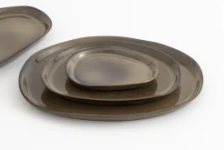 Shape, Plate, Khaki, 28,5Cm