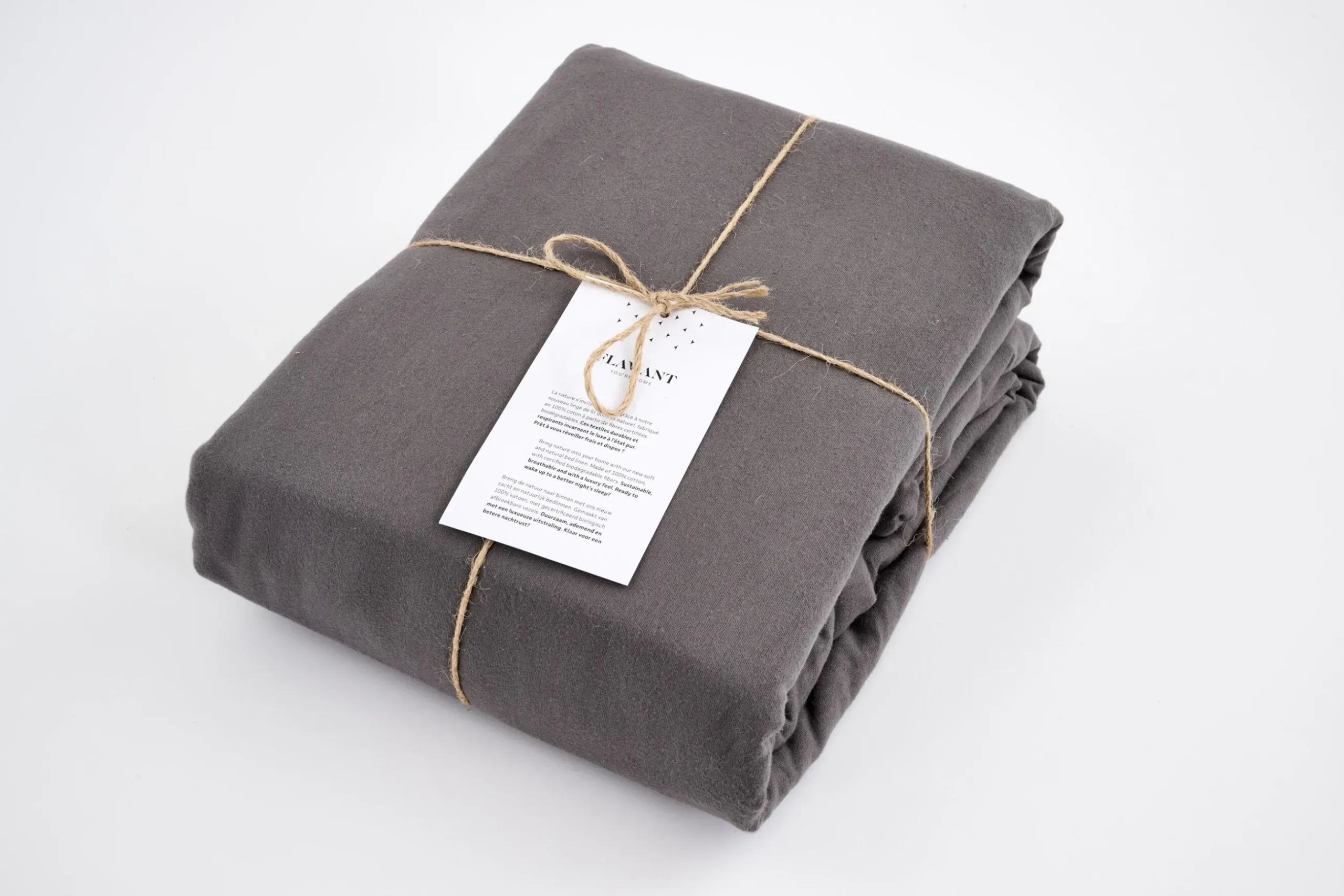 Stefano, Duvet Cover, 260X220, Gray Pinstripe, Pillowcases Not Included