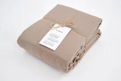 Stefano, Duvet Cover, 240X220, Mudstone, Pillowcases Not Included