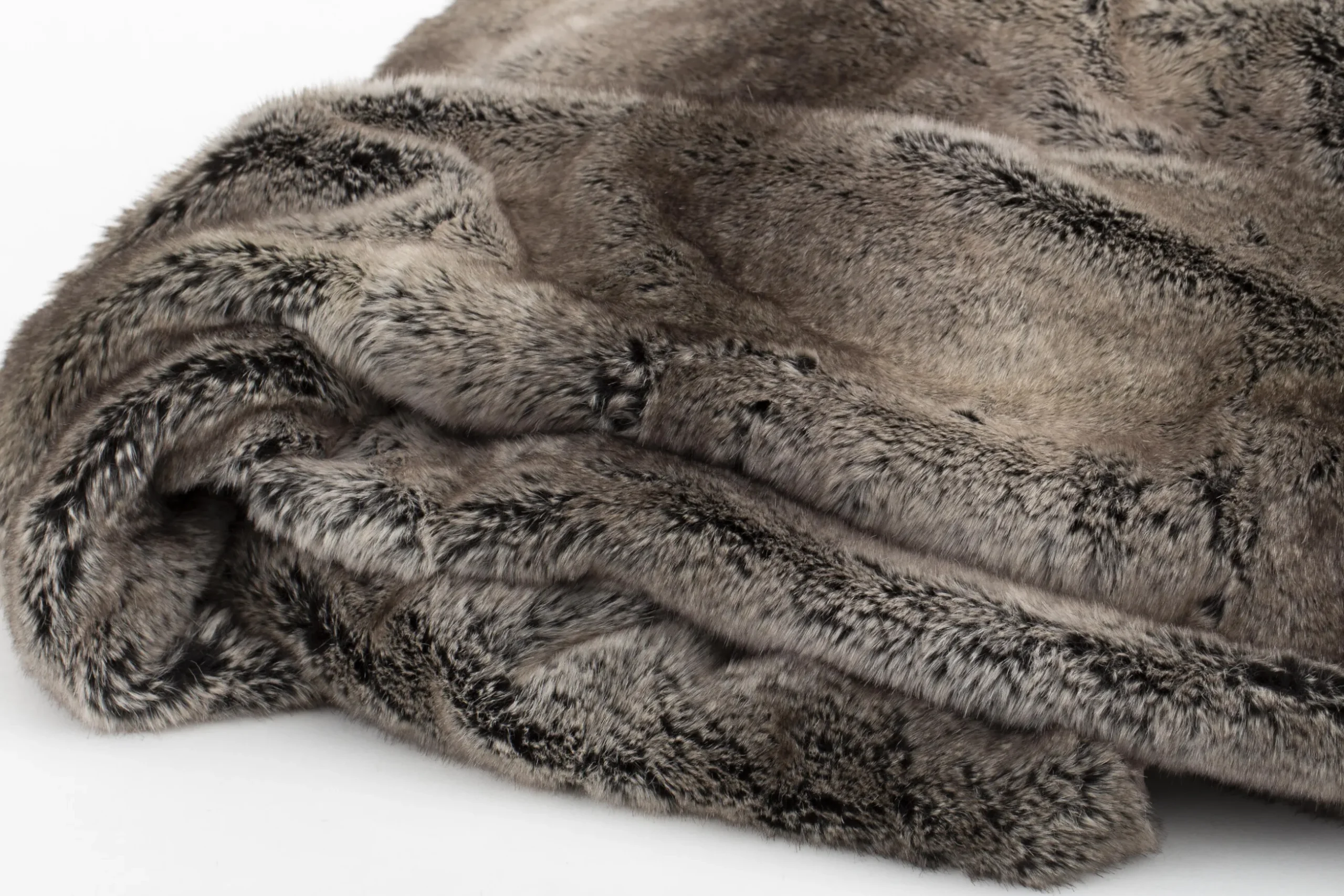 Tanley, Plaid, Faux Fur