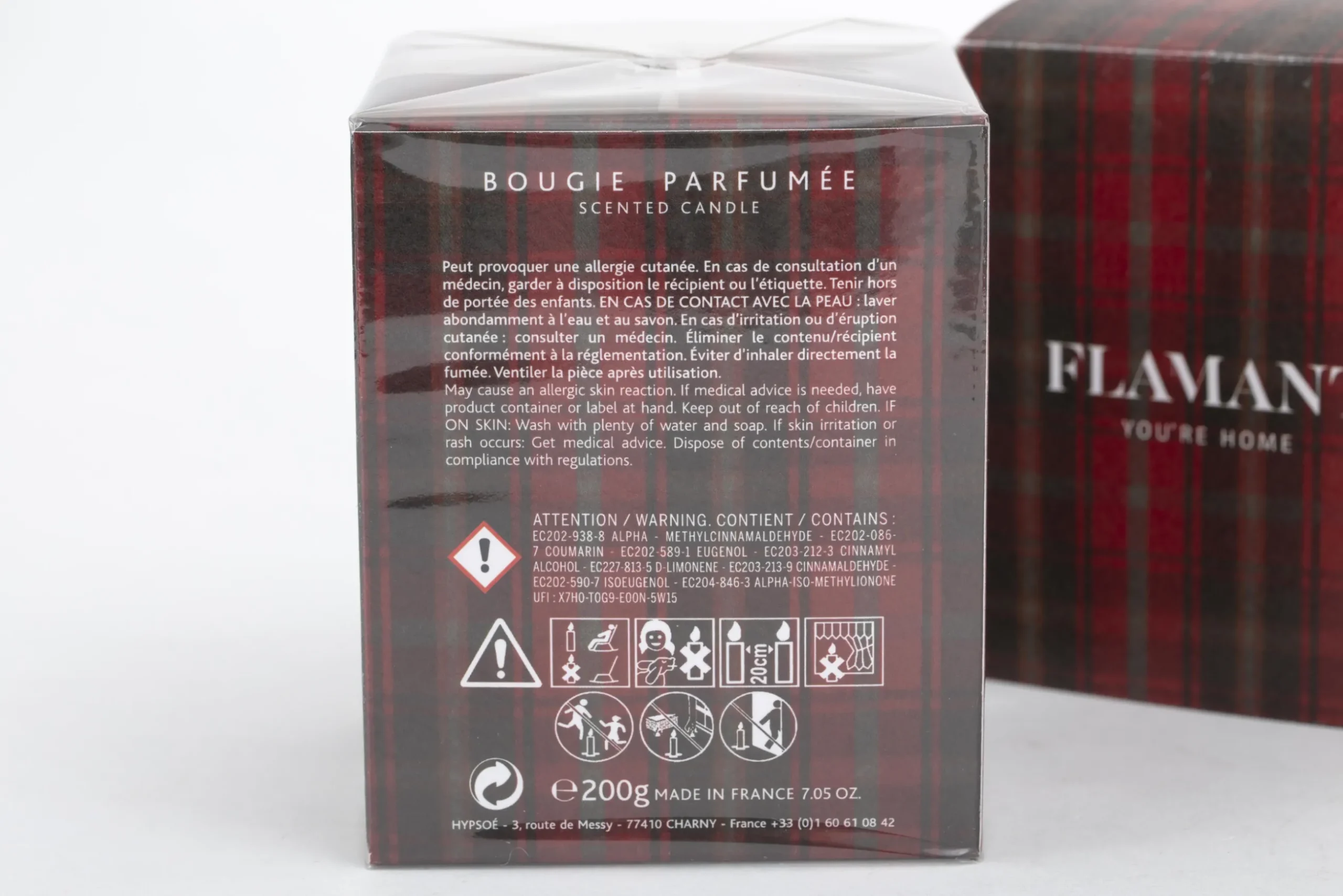 Tartan, Scented Candle
