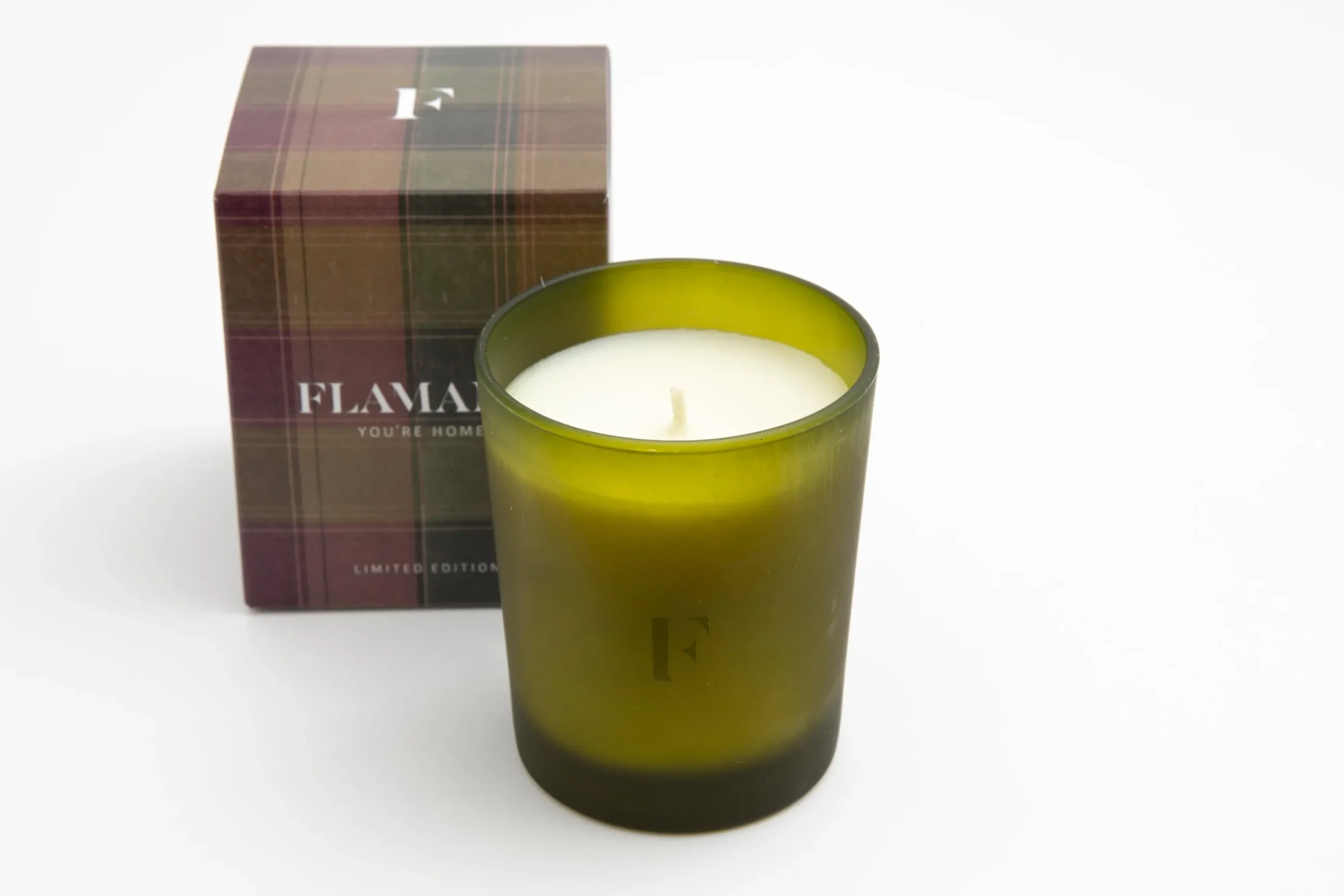 Tartan, Scented Candle, Candamon Seed