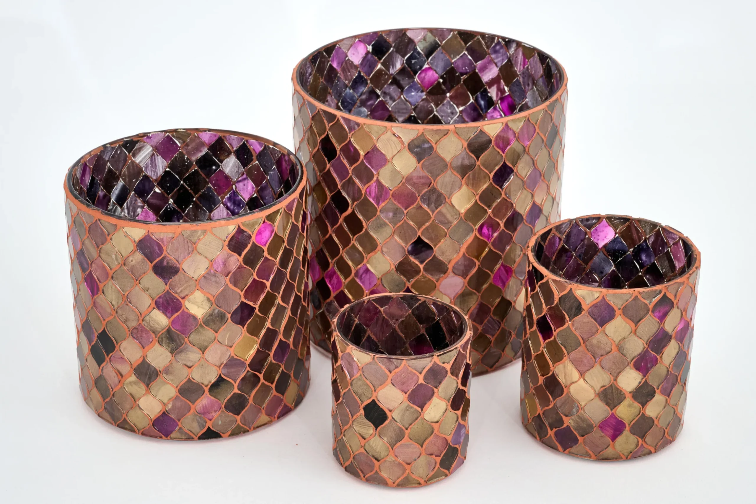 Tatou, Tea Light Holder, Glass, L