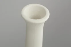 Tess, Vase, Ceramic, White, Model 1