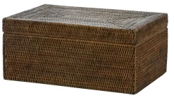 Togo, Basket, With Cover, Reed