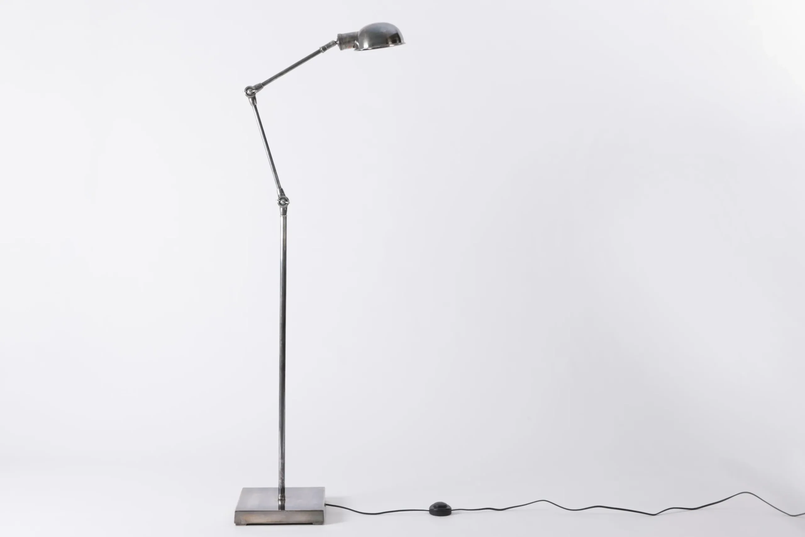 Twist, Floor Lamp, Antique Silver, Adjustable
