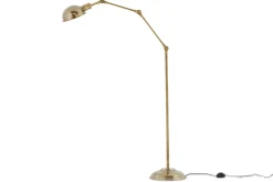 Twist, Floor Lamp, Brass Finish