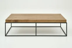 Urban, Coffee Table, Oak And Metal, Light Brown