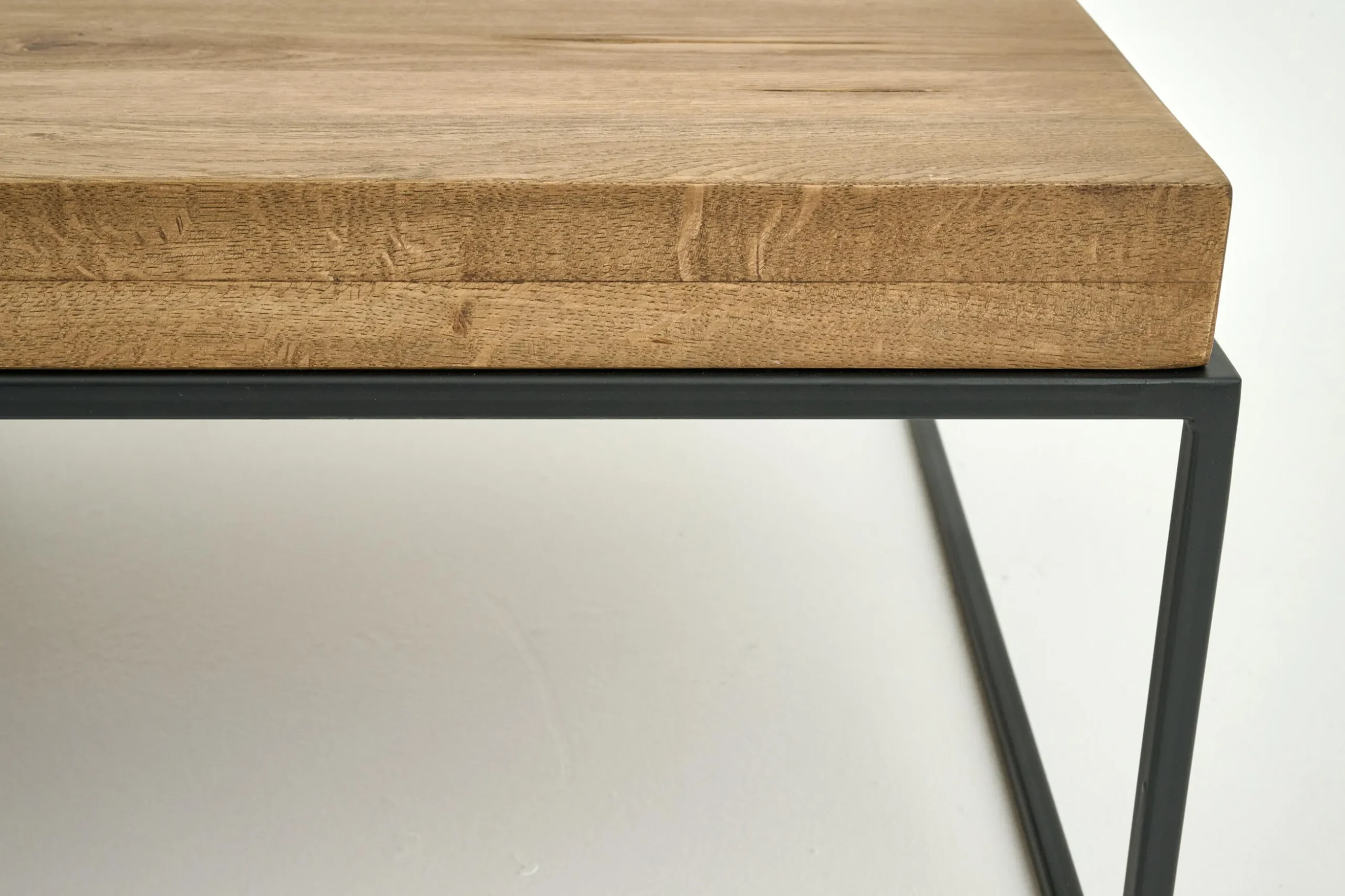 Urban, Coffee Table, Oak And Metal, Light Brown