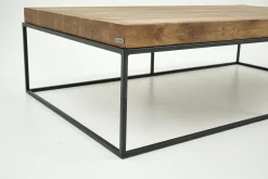 Urban, Coffee Table, Oak And Metal, Light Brown
