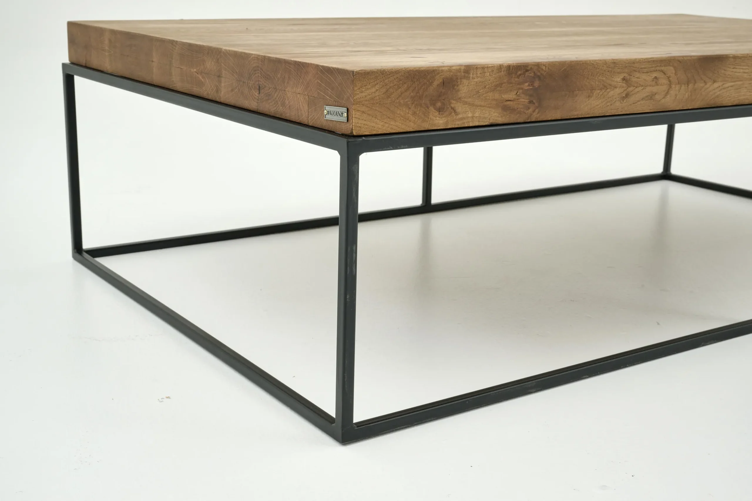 Urban, Coffee Table, Oak And Metal, Light Brown