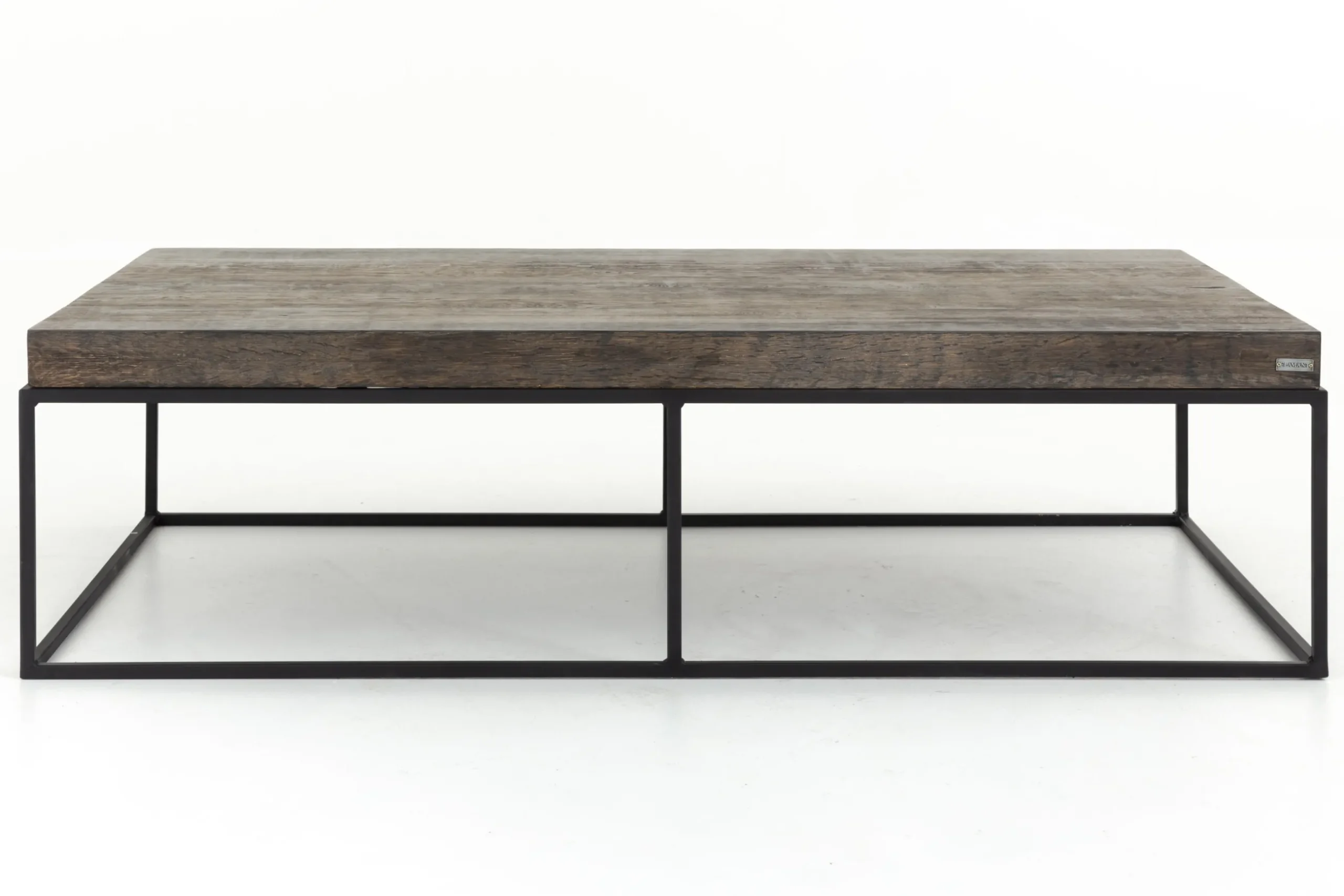 Urban, Coffee Table, Oak And Metal, Dark Brown