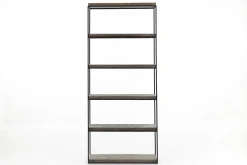 Urban, Rack, Oak And Metal, Dark Brown