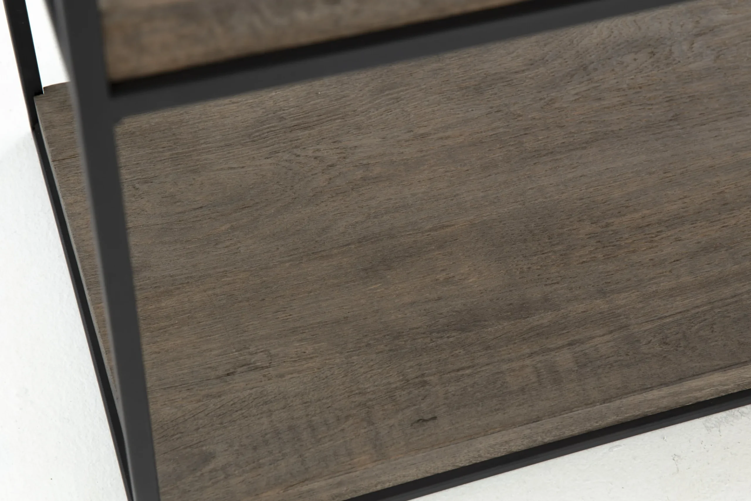 Urban, Rack, Oak And Metal, Dark Brown