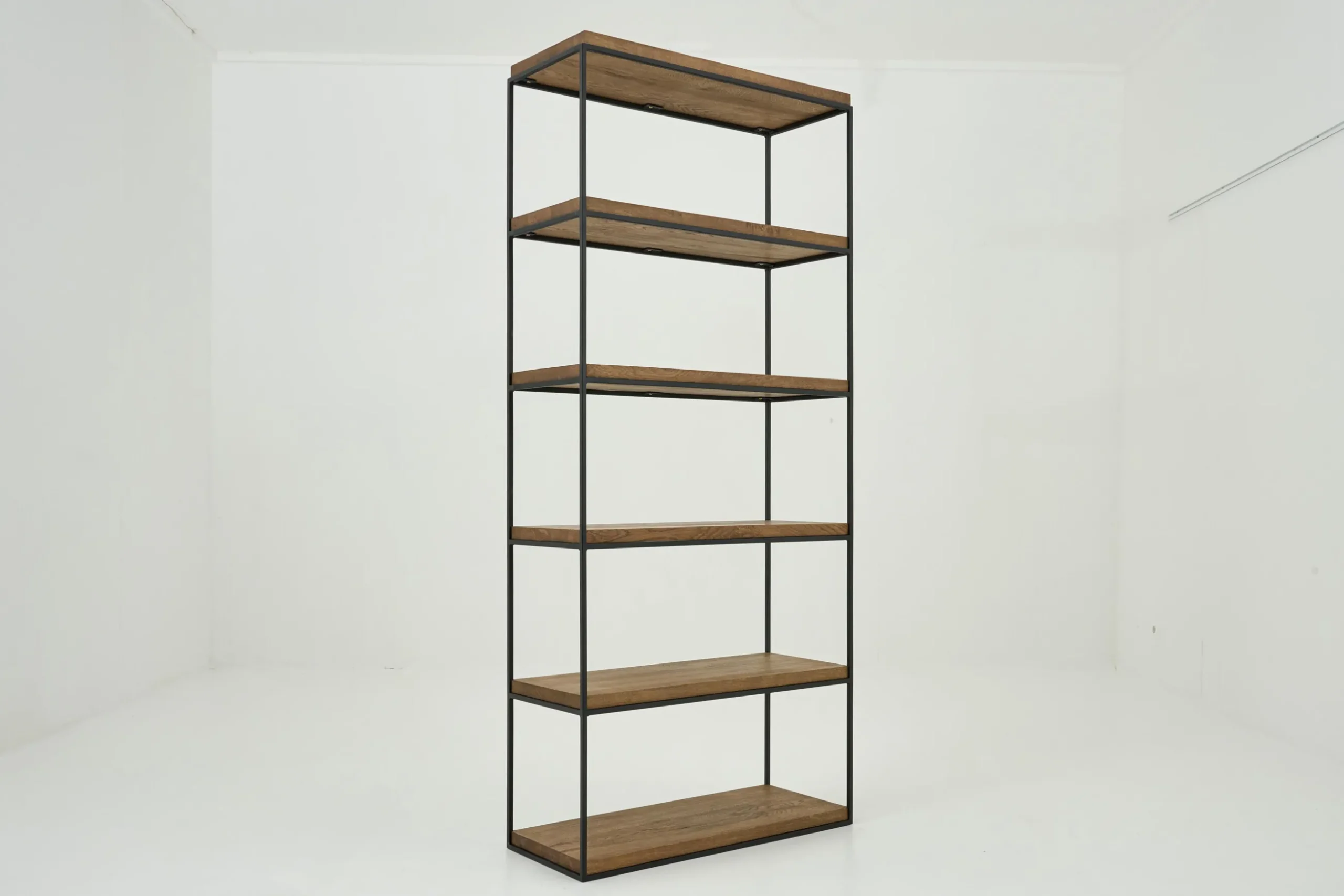 Urban, Rack, Oak And Metal, Light Brown
