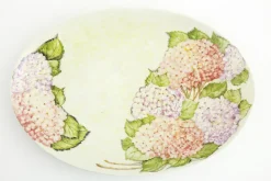 Villosa, Serving Plate, Ceramic, Flowers, Oval