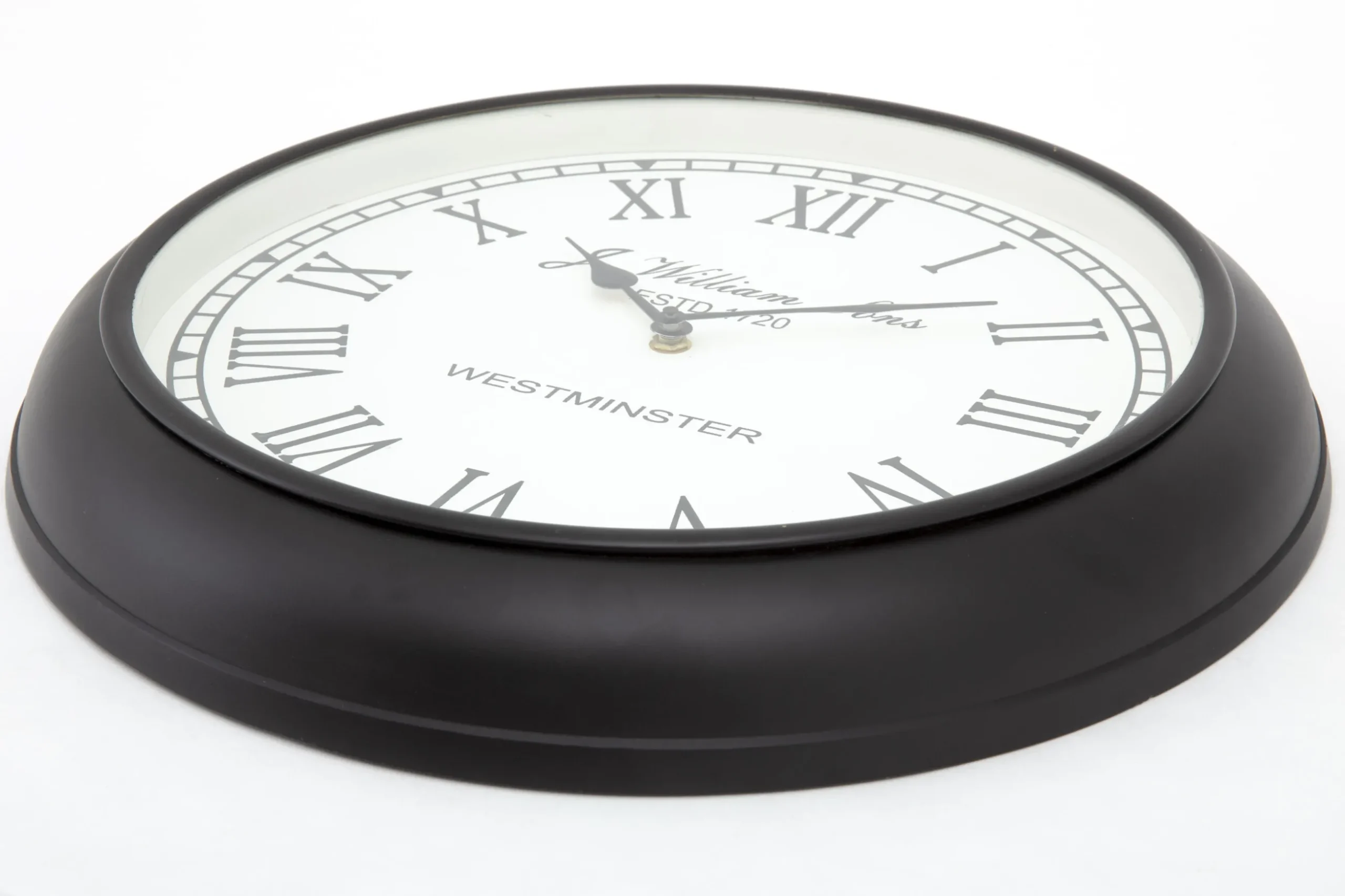 Walters, Wall Clock, Black