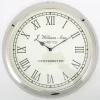 Walters, Wall Clock, Nickel