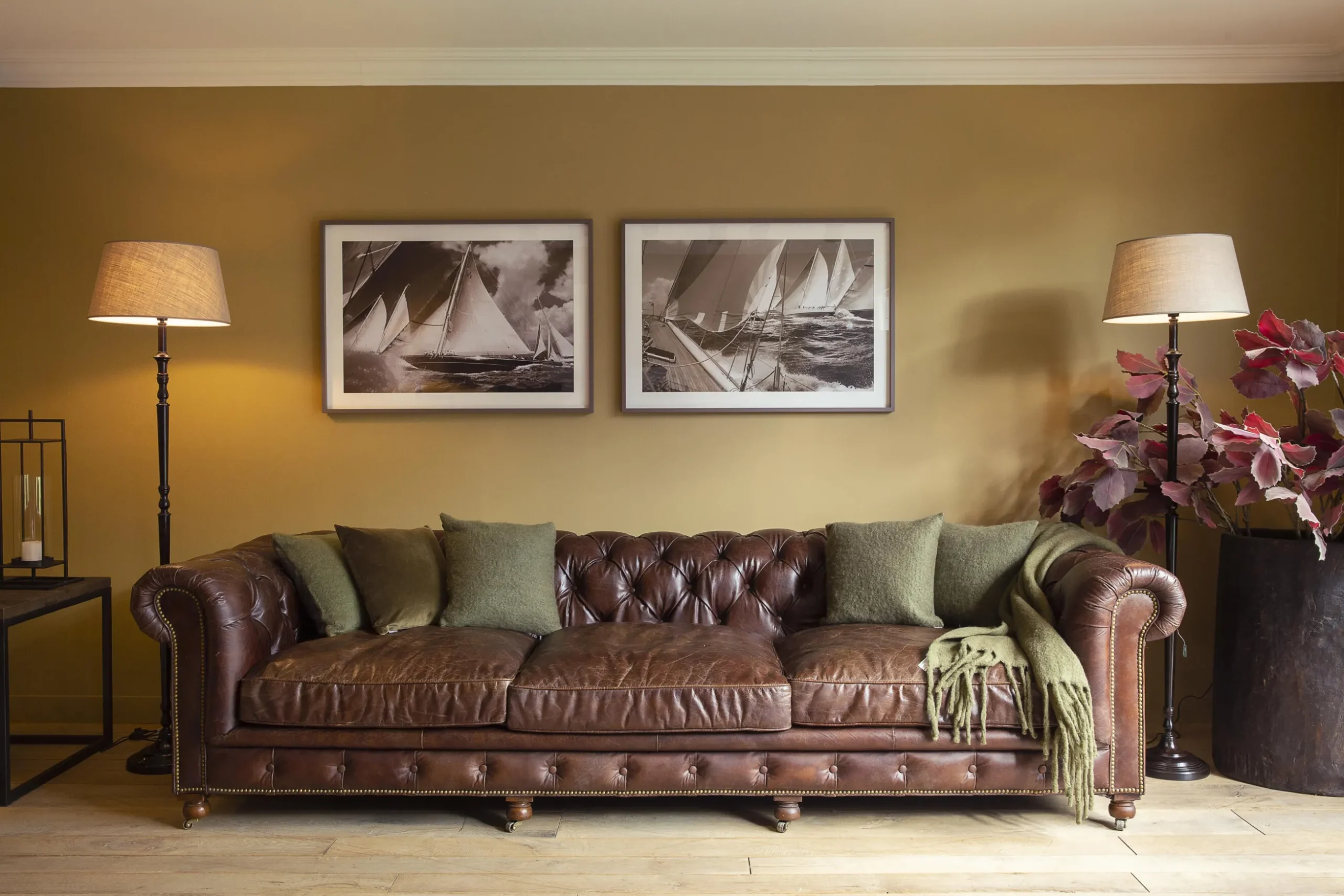 Yani, Cushion, Olive Green