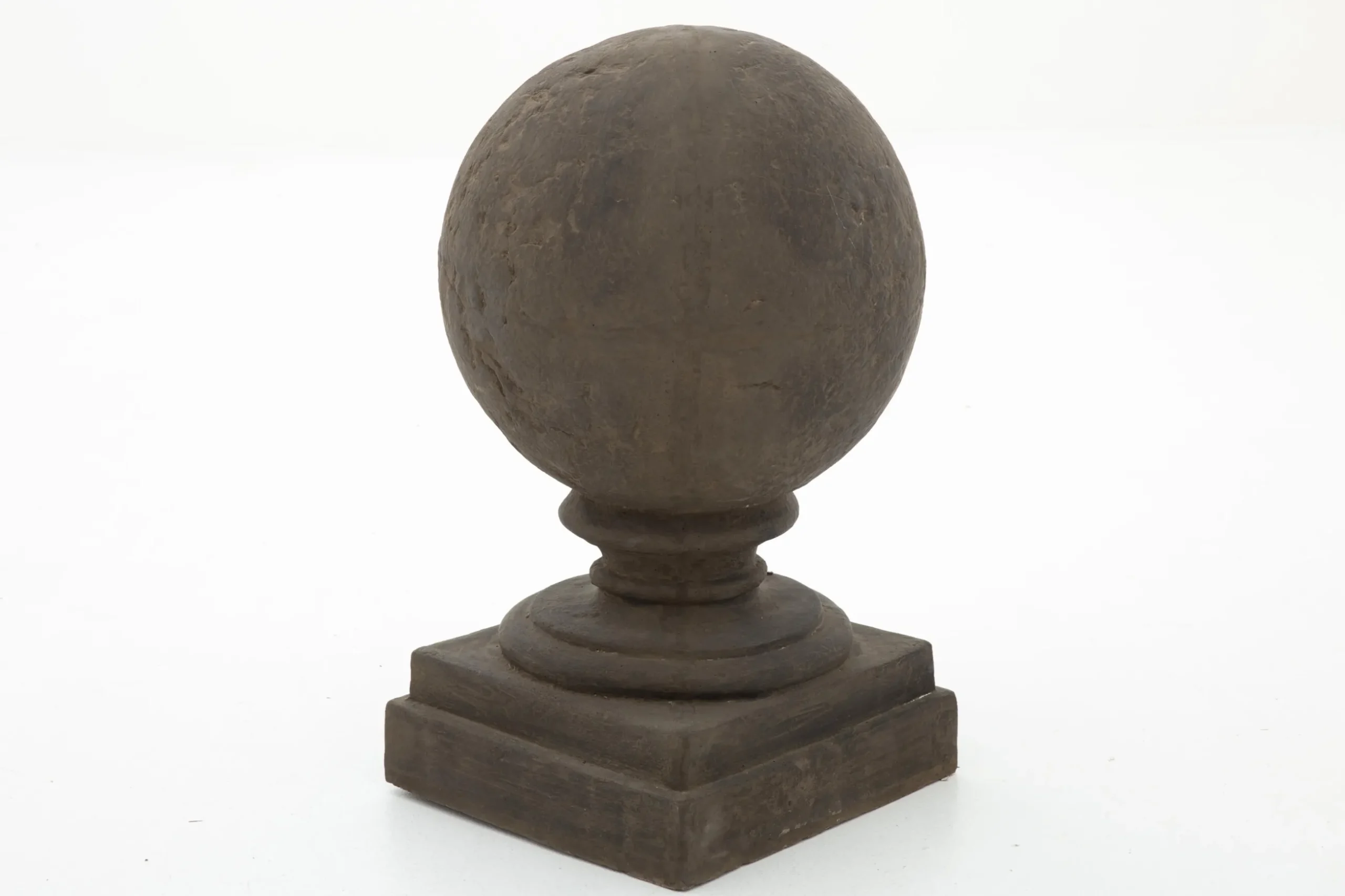 Zedar, Decoball On Foot, Reconsituted Stone On Fiberglass, L